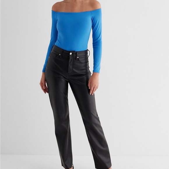 NWT Express Body Contour High Compression
Off The Shoulder Bodysuit Size Small - Picture 11 of 11